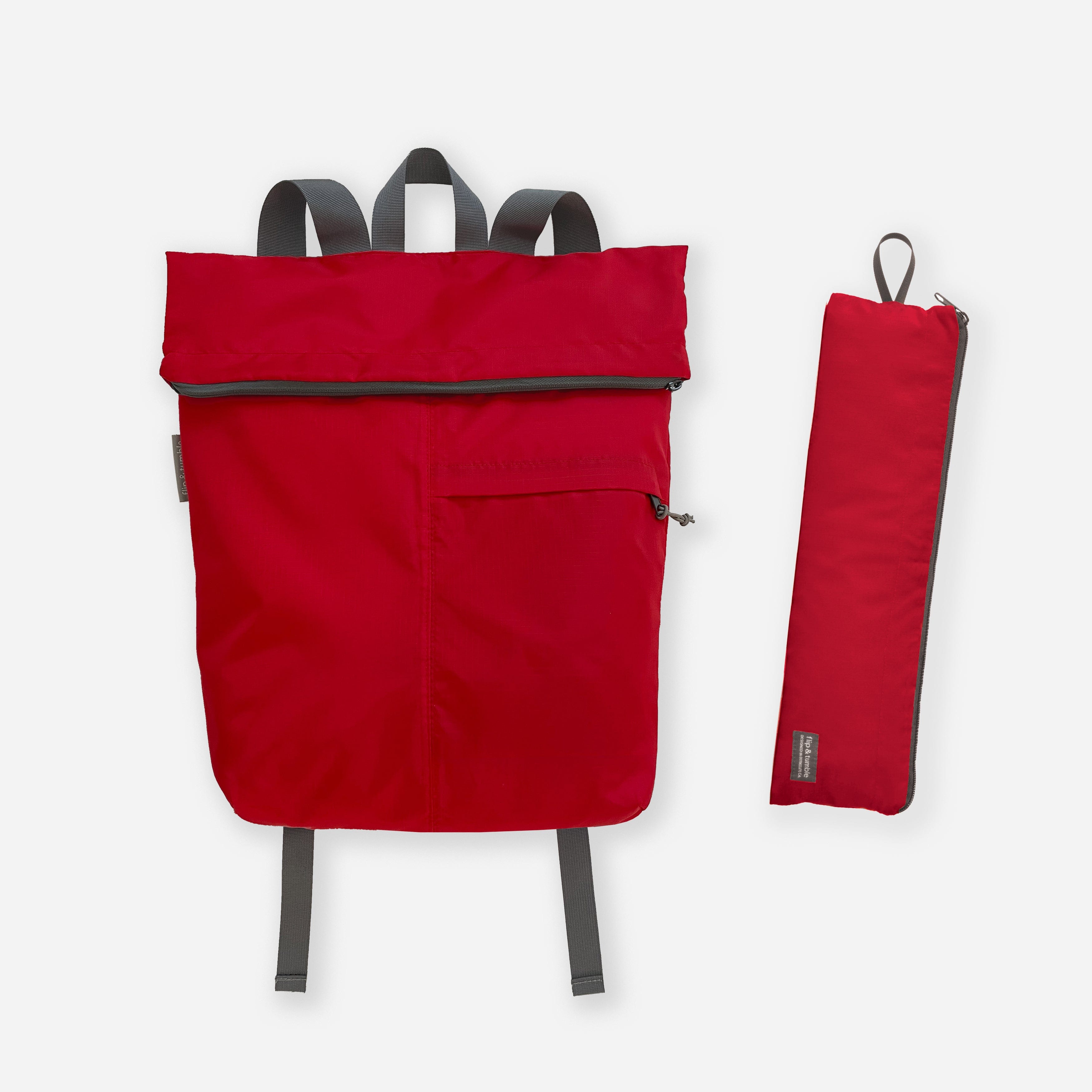 Long down packable store bag